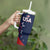 Custom USA Rugby Tumbler With Handle Go Eagles Sporty Style