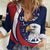 Custom USA Rugby Women Casual Shirt Go Eagles Sporty Style