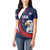 Custom USA Rugby Women Polo Shirt Go Eagles Sporty Style