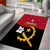 Personalised Angola Independence Day Area Rug Angolan Samakaka With Giant Sable Antelope - Wonder Print Shop