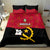 Personalised Angola Independence Day Bedding Set Angolan Samakaka With Giant Sable Antelope - Wonder Print Shop