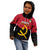 Personalised Angola Independence Day Kid Hoodie Angolan Samakaka With Giant Sable Antelope - Wonder Print Shop