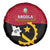 Personalised Angola Independence Day Spare Tire Cover Angolan Samakaka With Giant Sable Antelope - Wonder Print Shop