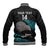 Custom New Zealand Silver Fern Rugby Baseball Jacket Pacific 2023 Kia Haka Kiwis With Maori Ta Moko - Wonder Print Shop