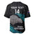 Custom New Zealand Silver Fern Rugby Baseball Jersey Pacific 2023 Kia Haka Kiwis With Maori Ta Moko - Wonder Print Shop