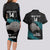 Custom New Zealand Silver Fern Rugby Couples Matching Long Sleeve Bodycon Dress and Hawaiian Shirt Pacific 2023 Kia Haka Kiwis With Maori Ta Moko - Wonder Print Shop