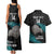 Custom New Zealand Silver Fern Rugby Couples Matching Tank Maxi Dress and Hawaiian Shirt Pacific 2023 Kia Haka Kiwis With Maori Ta Moko - Wonder Print Shop