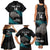 Custom New Zealand Silver Fern Rugby Family Matching Tank Maxi Dress and Hawaiian Shirt Pacific 2023 Kia Haka Kiwis With Maori Ta Moko - Wonder Print Shop