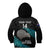 Custom New Zealand Silver Fern Rugby Kid Hoodie Pacific 2023 Kia Haka Kiwis With Maori Ta Moko - Wonder Print Shop