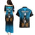 Custom Fiji Tapa Rugby Couples Matching Puletasi Dress and Hawaiian Shirt Pacific 2023 Go Fijian Bati - Wonder Print Shop