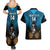 Custom Fiji Tapa Rugby Couples Matching Summer Maxi Dress and Hawaiian Shirt Pacific 2023 Go Fijian Bati - Wonder Print Shop