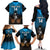 Custom Fiji Tapa Rugby Family Matching Off Shoulder Long Sleeve Dress and Hawaiian Shirt Pacific 2023 Go Fijian Bati - Wonder Print Shop