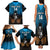 Custom Fiji Tapa Rugby Family Matching Tank Maxi Dress and Hawaiian Shirt Pacific 2023 Go Fijian Bati - Wonder Print Shop