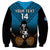 Custom Fiji Tapa Rugby Sweatshirt Pacific 2023 Go Fijian Bati - Wonder Print Shop