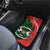 Personalised Burkina Faso Republic Day Car Mats Happy 66th Anniversary - Bogolan Pattern - Wonder Print Shop