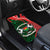 Personalised Burkina Faso Republic Day Car Mats Happy 66th Anniversary - Bogolan Pattern - Wonder Print Shop