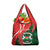 Personalised Burkina Faso Republic Day Grocery Bag Happy 66th Anniversary - Bogolan Pattern