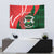 Personalised Burkina Faso Republic Day Tapestry Happy 66th Anniversary - Bogolan Pattern