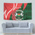 Personalised Burkina Faso Republic Day Tapestry Happy 66th Anniversary - Bogolan Pattern