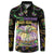 Happy And Delicious Mardi Gras Button Sweatshirt King Cake And Luxury Beadeds - Wonder Print Shop