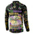 Happy And Delicious Mardi Gras Button Sweatshirt King Cake And Luxury Beadeds - Wonder Print Shop