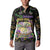 Happy And Delicious Mardi Gras Button Sweatshirt King Cake And Luxury Beadeds - Wonder Print Shop