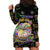 Happy And Delicious Mardi Gras Hoodie Dress King Cake And Luxury Beadeds - Wonder Print Shop