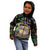 Happy And Delicious Mardi Gras Kid Hoodie King Cake And Luxury Beadeds - Wonder Print Shop