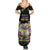 Happy And Delicious Mardi Gras Summer Maxi Dress King Cake And Luxury Beadeds - Wonder Print Shop