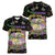 Happy And Delicious Mardi Gras Women V-Neck T-Shirt King Cake And Luxury Beadeds - Wonder Print Shop