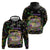 Happy And Delicious Mardi Gras Zip Hoodie King Cake And Luxury Beadeds - Wonder Print Shop