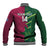 Custom West Indies And Pakistan Cricket Baseball Jacket 2025 Windies Shaheens Together - Wonder Print Shop