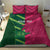 Custom West Indies And Pakistan Cricket Bedding Set 2025 Windies Shaheens Together - Wonder Print Shop