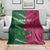 Custom West Indies And Pakistan Cricket Blanket 2025 Windies Shaheens Together