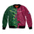 Custom West Indies And Pakistan Cricket Bomber Jacket 2025 Windies Shaheens Together - Wonder Print Shop