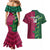 Custom West Indies And Pakistan Cricket Couples Matching Mermaid Dress and Hawaiian Shirt 2025 Windies Shaheens Together - Wonder Print Shop