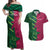 Custom West Indies And Pakistan Cricket Couples Matching Off Shoulder Maxi Dress and Hawaiian Shirt 2025 Windies Shaheens Together - Wonder Print Shop