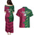 Custom West Indies And Pakistan Cricket Couples Matching Puletasi and Hawaiian Shirt 2025 Windies Shaheens Together - Wonder Print Shop