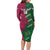 Custom West Indies And Pakistan Cricket Family Matching Long Sleeve Bodycon Dress and Hawaiian Shirt 2025 Windies Shaheens Together - Wonder Print Shop