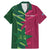 Custom West Indies And Pakistan Cricket Family Matching Mermaid Dress and Hawaiian Shirt 2025 Windies Shaheens Together - Wonder Print Shop