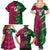 Custom West Indies And Pakistan Cricket Family Matching Summer Maxi Dress and Hawaiian Shirt 2025 Windies Shaheens Together - Wonder Print Shop