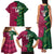 Custom West Indies And Pakistan Cricket Family Matching Tank Maxi Dress and Hawaiian Shirt 2025 Windies Shaheens Together - Wonder Print Shop