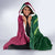 Custom West Indies And Pakistan Cricket Hooded Blanket 2025 Windies Shaheens Together