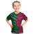 Custom West Indies And Pakistan Cricket Kid T Shirt 2025 Windies Shaheens Together - Wonder Print Shop