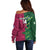 Custom West Indies And Pakistan Cricket Off Shoulder Sweater 2025 Windies Shaheens Together