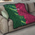 Custom West Indies And Pakistan Cricket Quilt 2025 Windies Shaheens Together