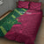 Custom West Indies And Pakistan Cricket Quilt Bed Set 2025 Windies Shaheens Together