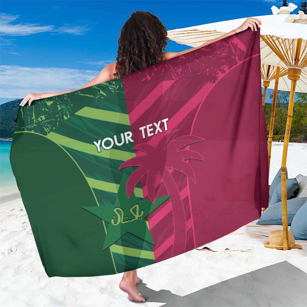 Custom West Indies And Pakistan Cricket Sarong 2025 Windies Shaheens Together