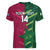 Custom West Indies And Pakistan Cricket Women V-Neck T-Shirt 2025 Windies Shaheens Together