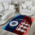 Custom India And England Cricket Area Rug 2025 Men In Blue Three Lions Together - Wonder Print Shop